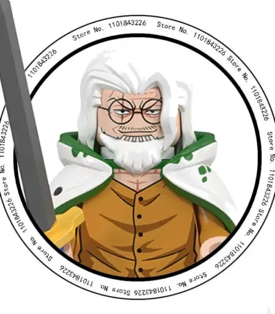Figurine LEGO de “Silvers Rayleigh” dans One Piece - Kf se ec f b bc e e o - Toys Galaxy