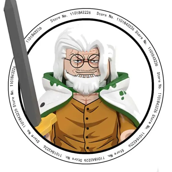 Figurine LEGO de “Silvers Rayleigh” dans One Piece - Kf se ec f b bc e e o - Toys Galaxy