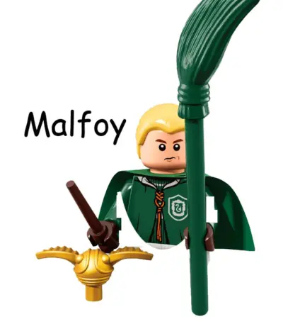 Figurine LEGO de “Drago Malfoy” dans Harry Potter - Kf s c dd a b d z - Toys Galaxy