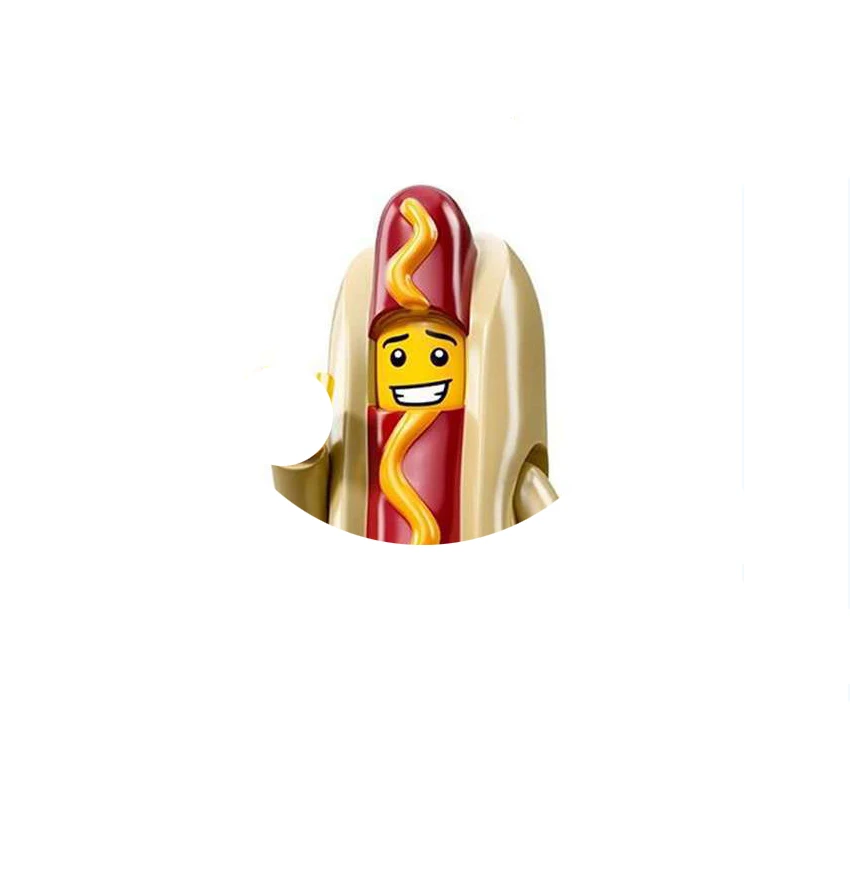 Figurine LEGO de “Hot-dog” dans LEGO City - Kf s fee f bbed a de cz - Toys Galaxy