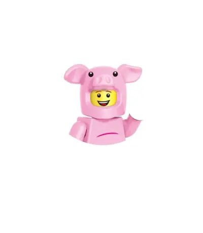 Figurine LEGO de “Costume de cochon” dans LEGO City - Kf s c cbaf cc c e bf x - Toys Galaxy