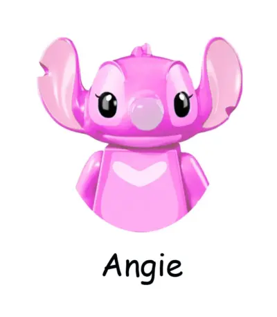 Figurine LEGO de “Angie” dans Lilo & Stitch - Kf s c b b f cc f df d e ed b - Toys Galaxy