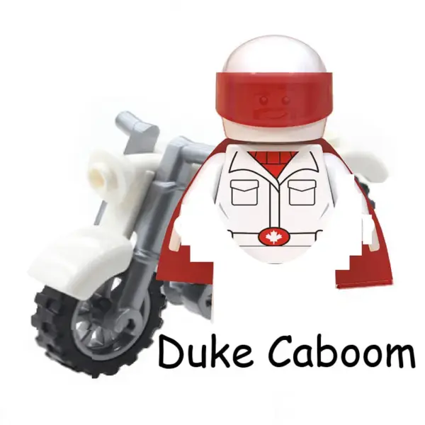 Figurine LEGO de “Duke Caboom” dans Toy Story - Kf s f d fde be b a de b - Toys Galaxy