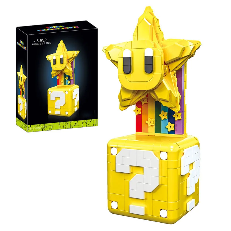 Briques de construction “Bloc Étoile” dans Super Mario - Kf s d a b bb e b i - Toys Galaxy Briques de construction “Bloc Étoile” dans Super Mario - Kf s d a b bb e b i - Toys Galaxy