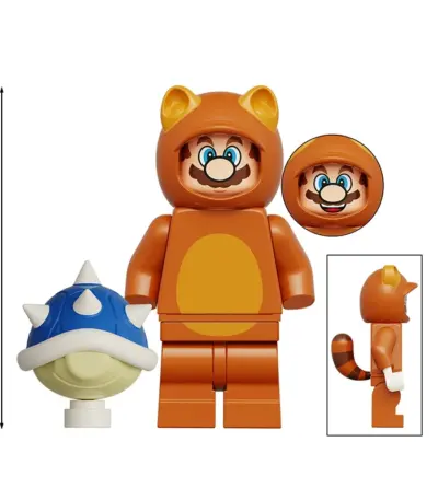 Figurine LEGO de “Mario Tanuki” dans Super Mario - Kf s bb ebc c c b defa - Toys Galaxy
