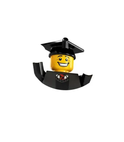 Figurine LEGO de “Diplômé” dans LEGO City - Kf s b df b baf f f dbv - Toys Galaxy