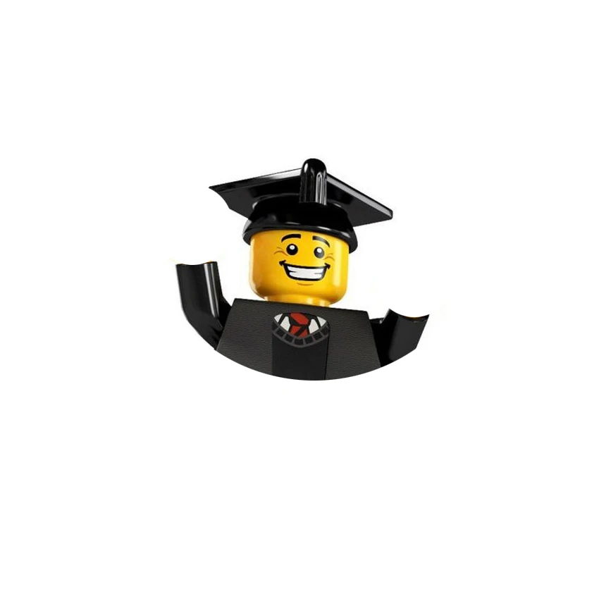Figurine LEGO de “Diplômé” dans LEGO City - Kf s b df b baf f f dbv - Toys Galaxy