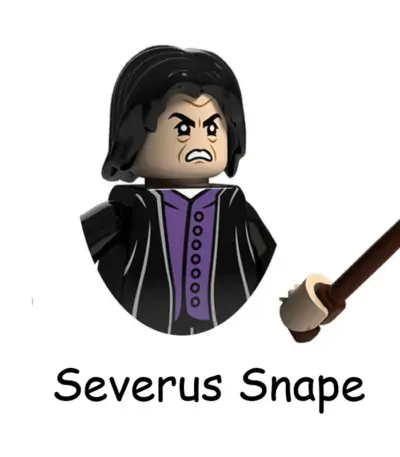 Figurine LEGO de “Severus Rogue” dans Harry Potter - Kf s f ef de d a e b fe d m - Toys Galaxy