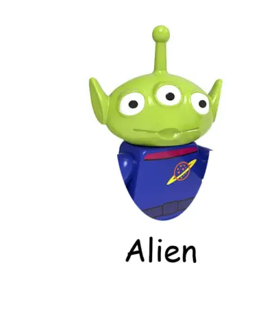 Figurine LEGO de “Alien” dans Toy Story - Kf s f f eb a c f ffx - Toys Galaxy