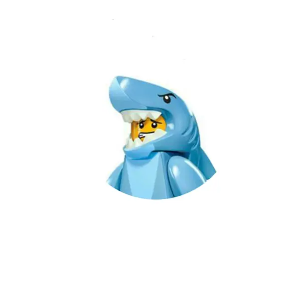 Figurine LEGO de “Requin” dans LEGO City - Kf s fec f d b e c g - Toys Galaxy
