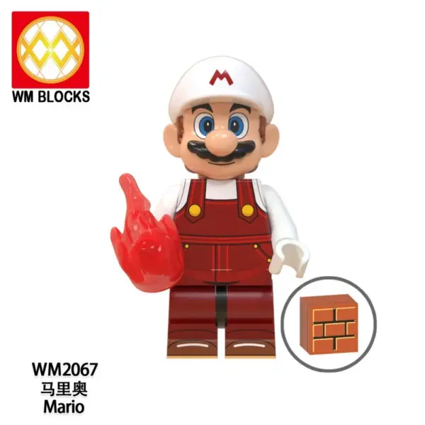 Figurine LEGO de “Mario de feu” dans Super Mario - Kf sa e b ecebab f cc u - Toys Galaxy