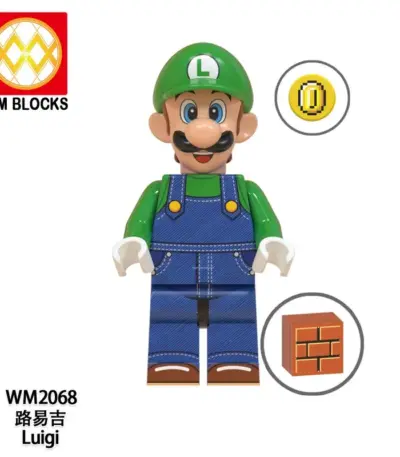 Figurine LEGO de “Luigi” dans Super Mario - Kf saa ce f ac db fd ccd - Toys Galaxy