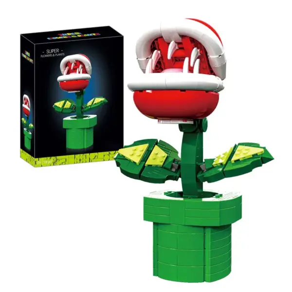 Briques de construction “Plante Piranha” dans Super Mario - Kf sb ba c f dabae b bd ff x - Toys Galaxy