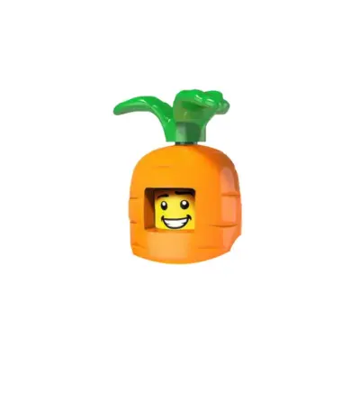 Figurine LEGO de “Costume de carotte” dans LEGO City - Kf sc a b cd d d c c a aap - Toys Galaxy