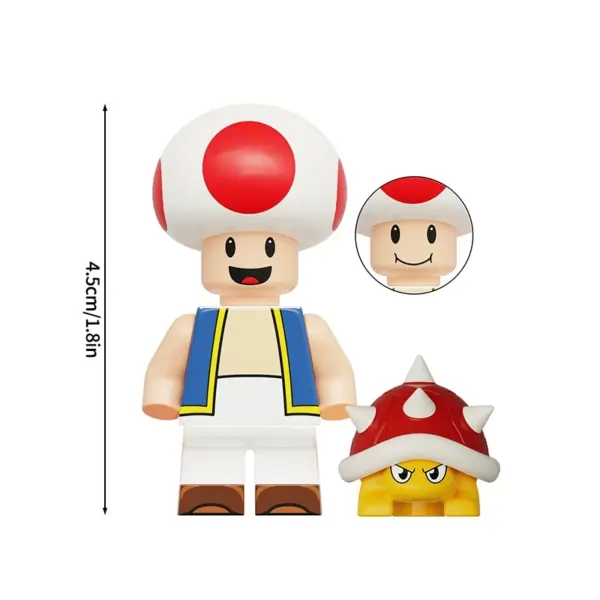 Figurine LEGO de “Toad” dans Super Mario - Kf sc ae c e e b c c d b bd - Toys Galaxy