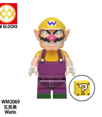 Figurine LEGO de “Wario” dans Super Mario - Kf sd ee c ef ff f a ed d ecv - Toys Galaxy