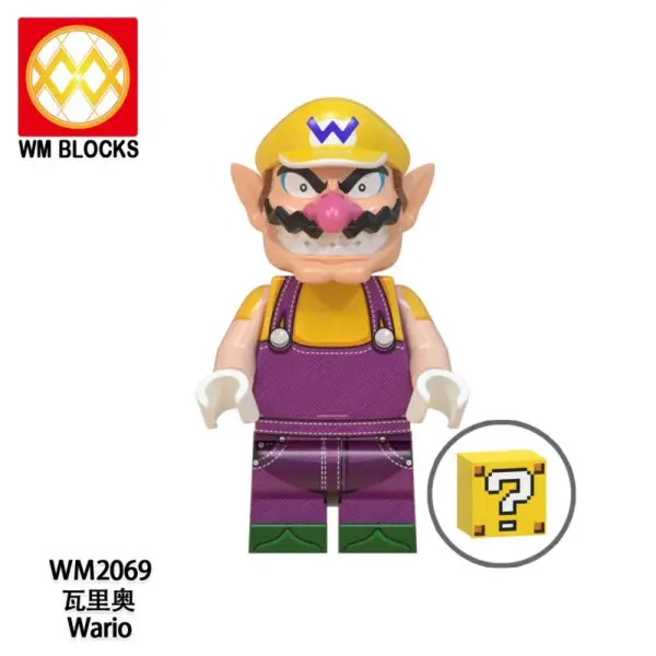 Figurine LEGO de “Wario” dans Super Mario - Kf sd ee c ef ff f a ed d ecv - Toys Galaxy