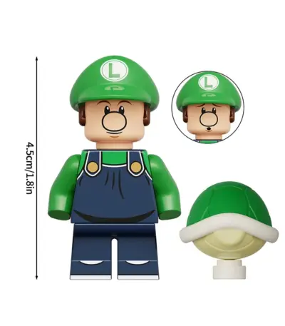 Figurine LEGO de “Baby Luigi” dans Super Mario - Kf sdd bedcdfd dd a d e f ae - Toys Galaxy