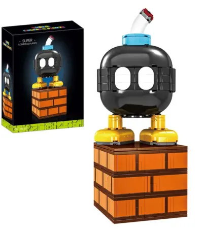 Briques de construction “Bob-omb” dans Super Mario - Kf se f aafb dd e b cr - Toys Galaxy