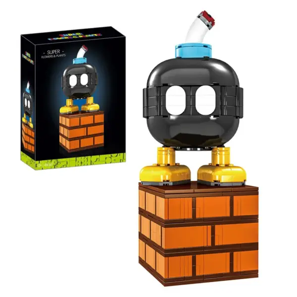Briques de construction “Bob-omb” dans Super Mario - Kf se f aafb dd e b cr - Toys Galaxy
