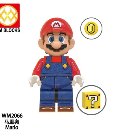 Figurine LEGO de “Mario” dans Super Mario - Kf sef c b d e - Toys Galaxy