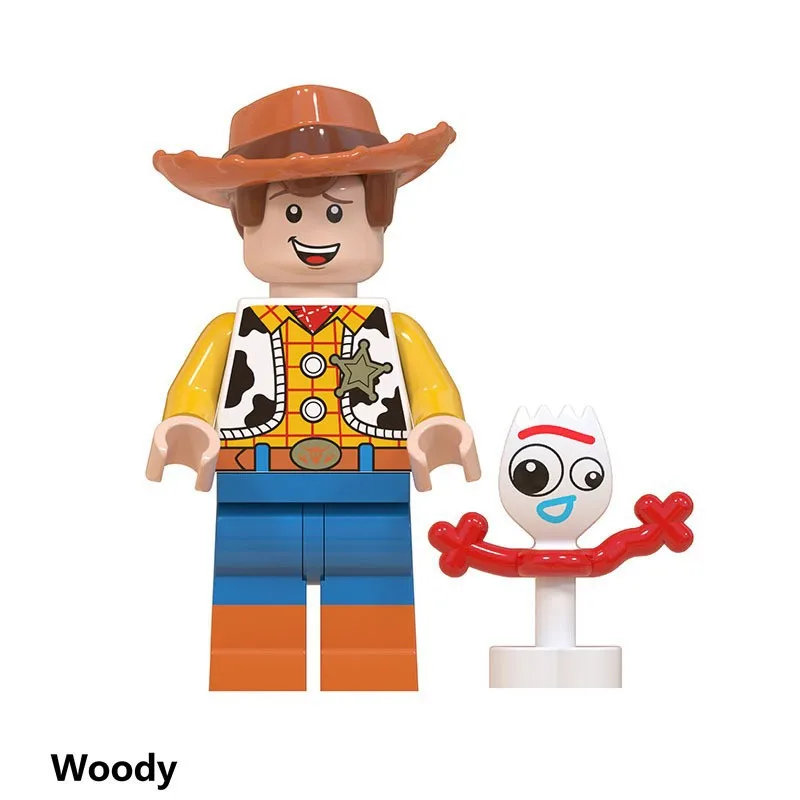 Personnages de dessin animé Toy Story Buzz Lightyear Woody Jessie Alien modèle blocs de construction éclairer figurine jouets enfants - Woody - Kf sfcc db e e deaaf f c c a fj - Toys Galaxy Figurine LEGO de “Woody” dans Toy Story - Kf sfcc db e e deaaf f c c a fj - Toys Galaxy