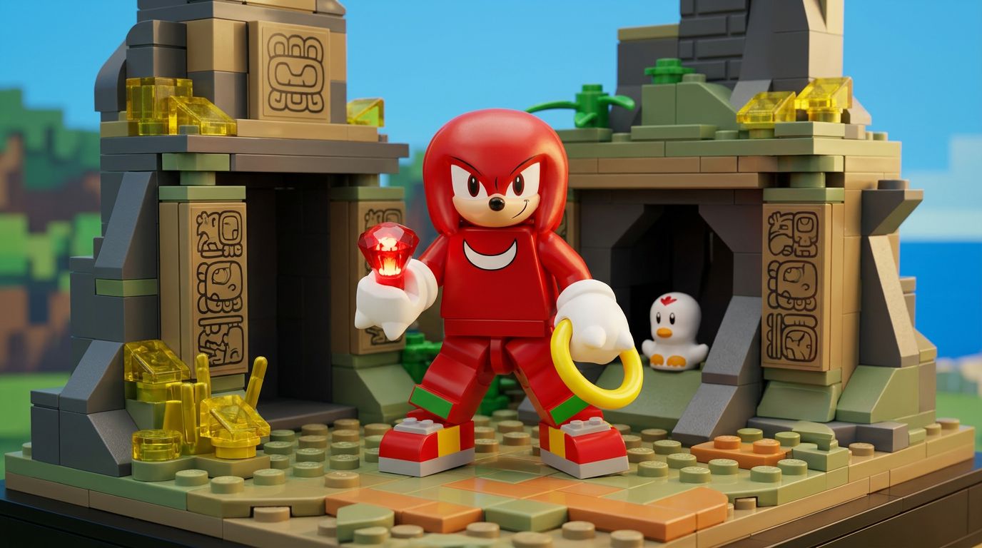 Figurine lego de tails dans sonic the hedgehog - Toys Galaxy