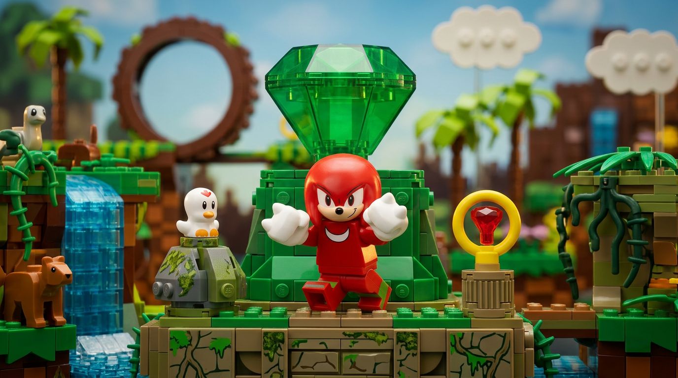 Figurine lego de tails dans sonic the hedgehog - Toys Galaxy