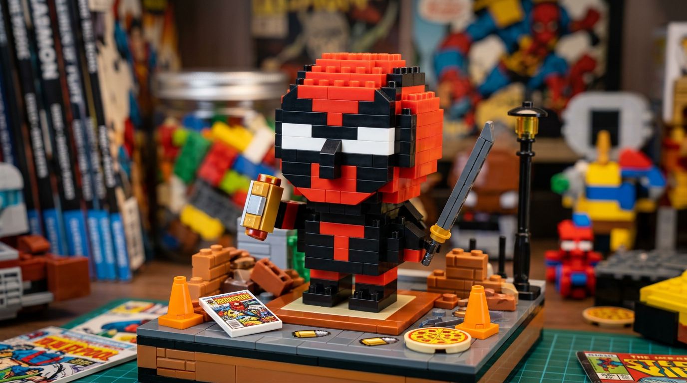 Figurine lego de tails dans sonic the hedgehog - Toys Galaxy