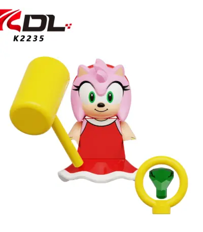Figurine LEGO de “Amy Rose” dans Sonic the Hedgehog - Kf s ca d a b e c cf d k - Toys Galaxy