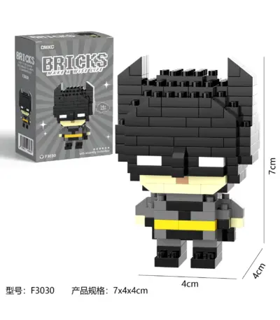 Figurine “Batman” en briques de construction - Kf s f d b a abaf de a d g - Toys Galaxy