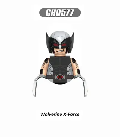 Figurine LEGO de “Wolverine X-Force” dans X-Men - Kf s be f cf ec e a d b bd b - Toys Galaxy