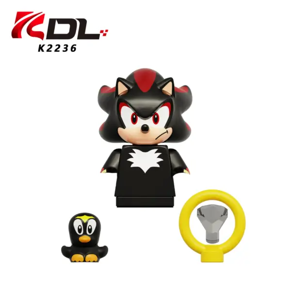 Figurine LEGO de “Shadow” dans Sonic the Hedgehog - Kf sa b f ee c f f fdi - Toys Galaxy