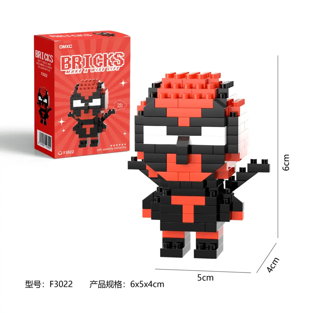 Figurine “Deadpool” en briques de construction - Kf see a e ebebe fe d fa c fq - Toys Galaxy