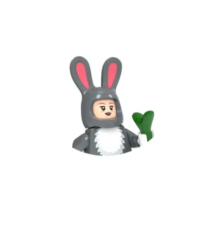 Figurine LEGO de "Costume de lapin gris" dans LEGO City - Kf s e a b bdb af cc d f i - Toys Galaxy