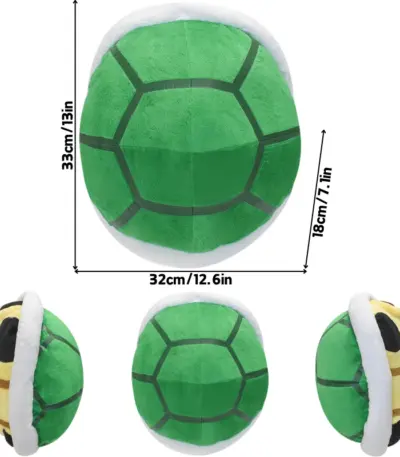 Peluche "Carapace Koopa Verte" dans Super Mario - Kf s bc d e f ff dd j - Toys Galaxy