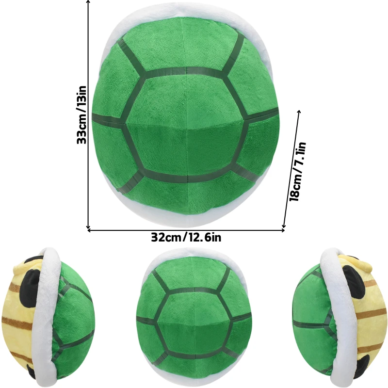 Peluche "Carapace Koopa Verte" dans Super Mario - Kf s bc d e f ff dd j - Toys Galaxy