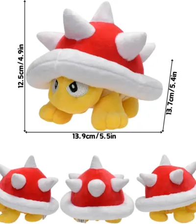 Peluche "Spiny" dans Super Mario - Kf s e a e v - Toys Galaxy