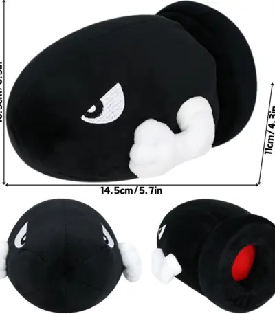 Peluche "Bullet Bill" dans Super Mario - Kf sa e d c ae a bcac a d i - Toys Galaxy