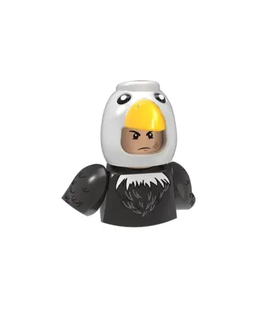 Figurine LEGO de “Costume d'aigle” dans LEGO City - Kf scfdb bc d a de a j - Toys Galaxy