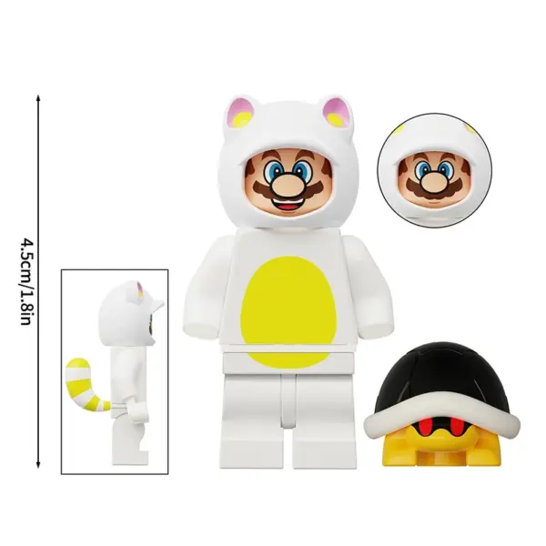 Figurine LEGO de "Mario Chat" dans Super Mario - Kf sfd ac a ba defbf d i - Toys Galaxy