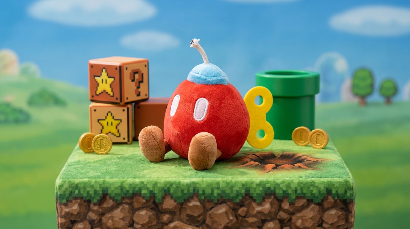 Peluche bullet bill dans super mario - Toys Galaxy