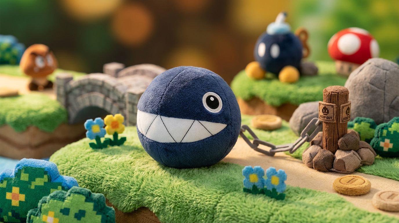 Peluche bullet bill dans super mario - Toys Galaxy