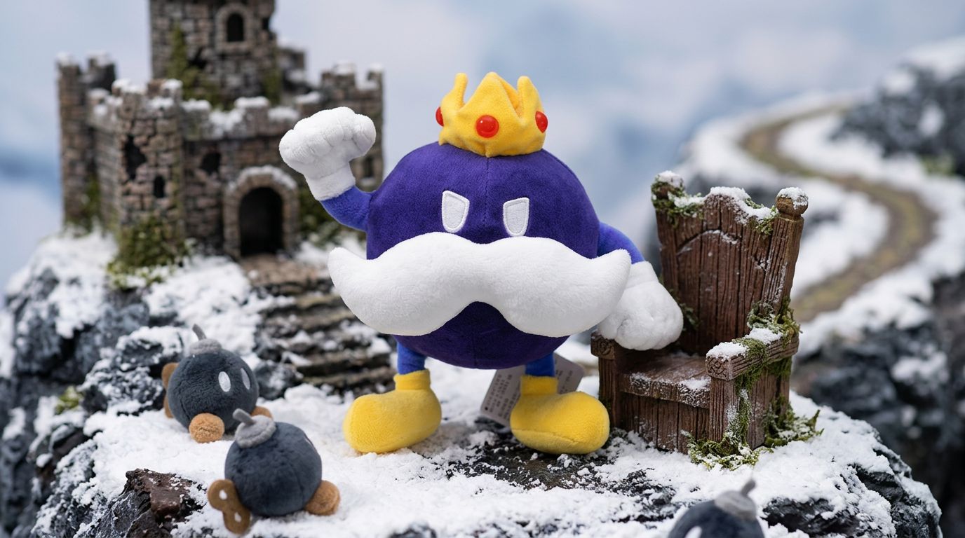 Peluche bullet bill dans super mario - Toys Galaxy